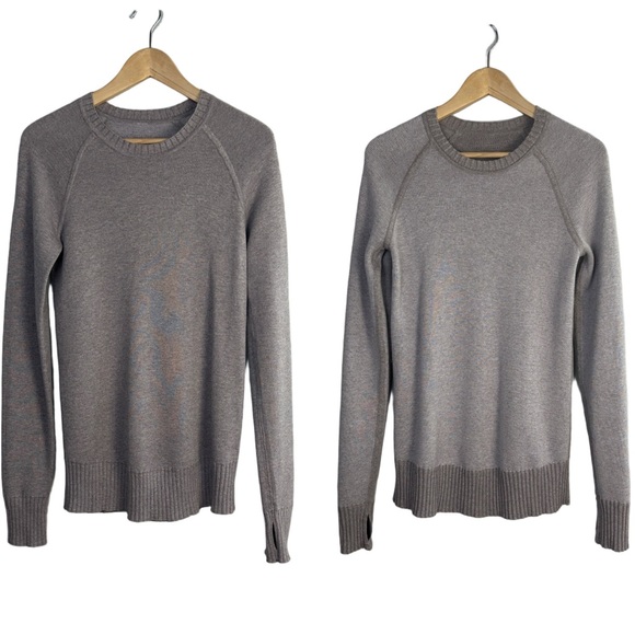 Lululemon Still Lotus Reversible Sweater in Mulberry Silver...